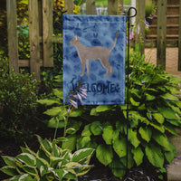 Blue Abyssinian Cat Welcome Flag Garden Size CK4813GF