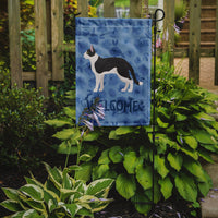 Bicolour Aegean Cat Welcome Flag Garden Size CK4815GF