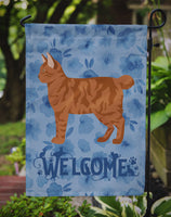 American Bobtail #2 Cat Welcome Flag Garden Size CK4817GF