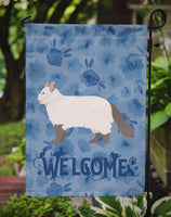 American Curl #2 Cat Welcome Flag Garden Size CK4819GF