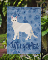 Aphrodite Giant #1 Cat Welcome Flag Garden Size CK4824GF