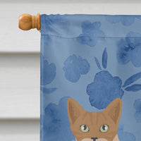 Australian Mist #1 Cat Welcome Flag Canvas House Size CK4828CHF