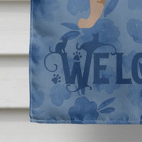 Australian Mist #1 Cat Welcome Flag Canvas House Size CK4828CHF