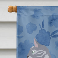 Australian Mist #2 Cat Welcome Flag Canvas House Size CK4829CHF