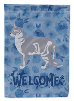 Australian Mist #2 Cat Welcome Flag Canvas House Size CK4829CHF