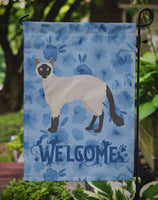 Balinese #1 Cat Welcome Flag Garden Size CK4830GF