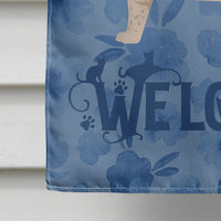 Bengal #1 Cat Welcome Flag Canvas House Size CK4834CHF