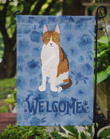 Aegean Cat Welcome Flag Garden Size CK5006GF