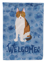 Aegean Cat Welcome Flag Garden Size CK5006GF