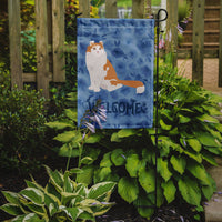 American Curl Cat Welcome Flag Garden Size CK5007GF