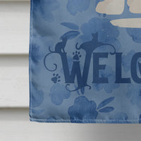 Aphrodite Giant Cat Welcome Flag Canvas House Size CK5010CHF