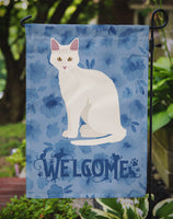 Aphrodite Giant Cat Welcome Flag Garden Size CK5010GF