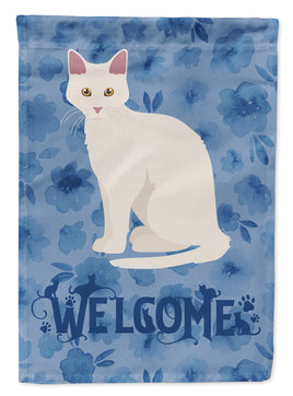 Aphrodite Giant Cat Welcome Flag Garden Size CK5010GF