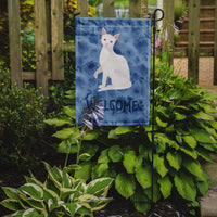 Arabian Mau Cat Welcome Flag Garden Size CK5011GF