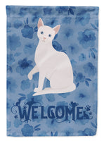 Arabian Mau Cat Welcome Flag Garden Size CK5011GF