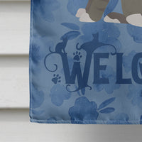 Brazilian Shorthair Cat Welcome Flag Canvas House Size CK5015CHF