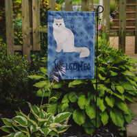 Chinchilla Persian Longhair Cat Welcome Flag Garden Size CK5024GF