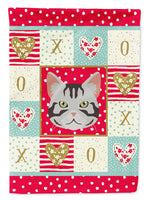 American Shorthair Cat Flag Canvas House Size CK5082CHF