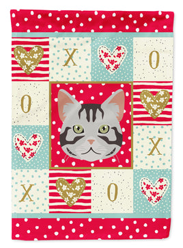 American Shorthair Cat Flag Garden Size CK5082GF