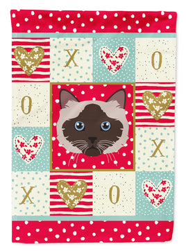 Birman Cat Flag Canvas House Size CK5090CHF