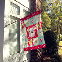 English Bulldog Flag Canvas House Size CK5197CHF