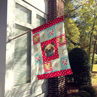 Pug Flag Canvas House Size CK5231CHF