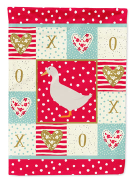 American Pekin Duck Love Flag Garden Size CK5287GF