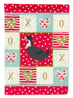 Blue Swedish Duck Love Flag Canvas House Size CK5289CHF