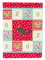 Chinchilla Love Flag Canvas House Size CK5302CHF