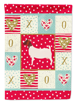 Boer Goat Love Flag Garden Size CK5313GF