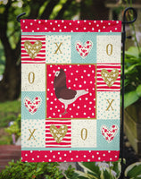 Capuchin Red Pigeon Love Flag Garden Size CK5375GF