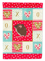 Baby Mouse Love Flag Garden Size CK5448GF