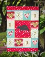 Black Rat Love Flag Garden Size CK5456GF