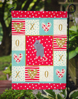 Blue Rat Love Flag Garden Size CK5457GF