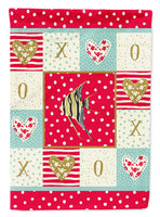 Angelfish Love Flag Canvas House Size CK5465CHF