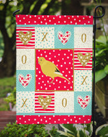 Border Canary Love Flag Garden Size CK5501GF