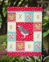 African Grey Parrot Love Flag Garden Size CK5518GF