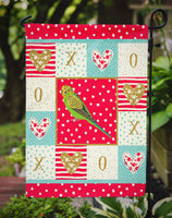 Budgerigar Love Flag Garden Size CK5520GF