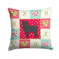 Affenpinscher #2 Love Fabric Decorative Pillow CK5807PW1414