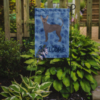 Abyssinian Sand Terrier Welcome Flag Garden Size CK5961GF