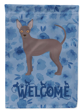 Abyssinian Sand Terrier Welcome Flag Garden Size CK5961GF