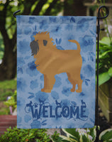 Affenpinscher #1 Welcome Flag Garden Size CK5962GF