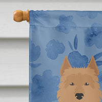 Australian Terrier Welcome Flag Canvas House Size CK5968CHF