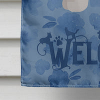 Bichon Fris‹¨« Welcome Flag Canvas House Size CK5969CHF