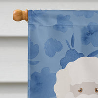 Bichon Fris‹¨« #2 Welcome Flag Canvas House Size CK5970CHF