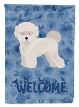 Bichon Fris‹¨« #2 Welcome Flag Canvas House Size CK5970CHF