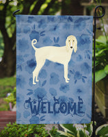 Afghan Hound Welcome Flag Garden Size CK6058GF