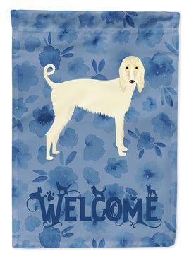 Afghan Hound Welcome Flag Garden Size CK6058GF