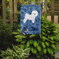 Bichon Fris? Welcome Flag Garden Size CK6062GF