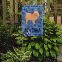 Chow Chow Welcome Flag Garden Size CK6073GF